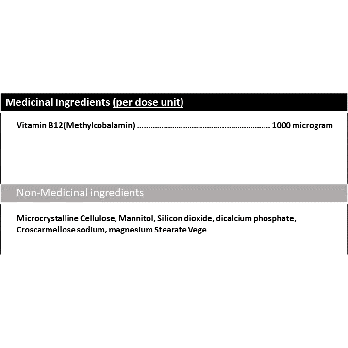 Vitamin B12 Supplement - 1000 mcg for Vegetarians, Gluten-Free, Halal - Image 3